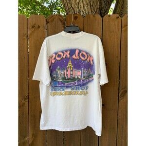 Vintage 90s Ron Jon Surf  Shop Cocoa Beach Florida Single Stitch Tshirt Size XL